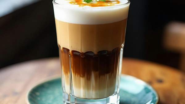 Creamy Iced Caramel Macchiato Creamy Iced Caramel Macchiato