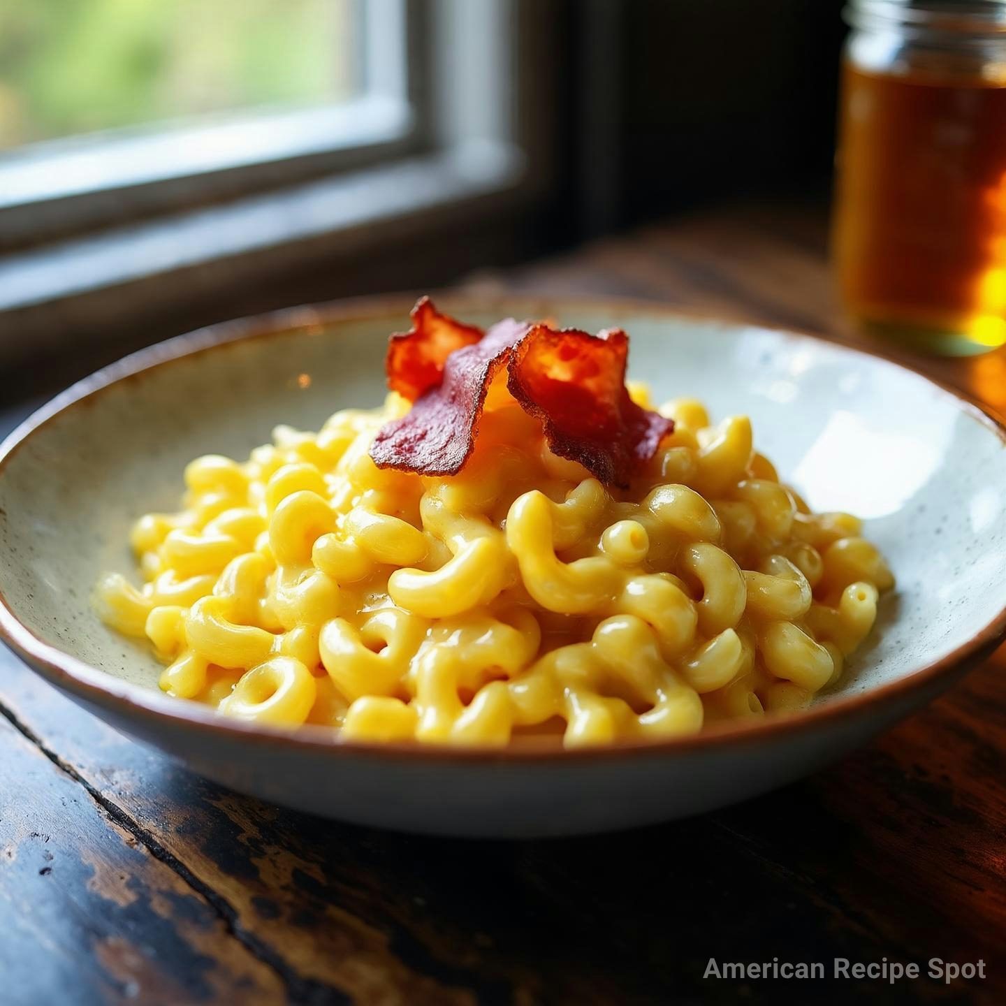 Decadent Mac & Cheese with Crispy Prosciutto Topping